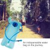 Tank Hydration Bag; Portable 2L Bike Cycling Water Bag For Outdoor Drinking Running Hiking