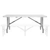 Outdoor Courtyard Foldable Long Table