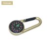 1pc Double-sided Multifunctional Camping Compass; Outdoor Accessories